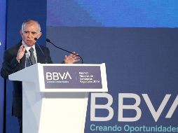 El jefe de la presidencia dijo que en las negociaciones con Estados Unidos, el gobierno mexicano privilegió la estabilidad económica sobre cualquier otra cosa. EFE/ M. Guzmán