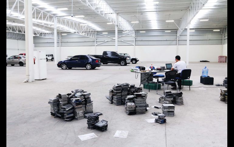 Los horarios de atención son de lunes a viernes entre las 9:00 y las 18:30 horas, y los sábados de las 9:00 a las 14:00 horas en la bodega de la Fiscalía del Estado. ESPECIAL/ Coordinación General de Seguridad