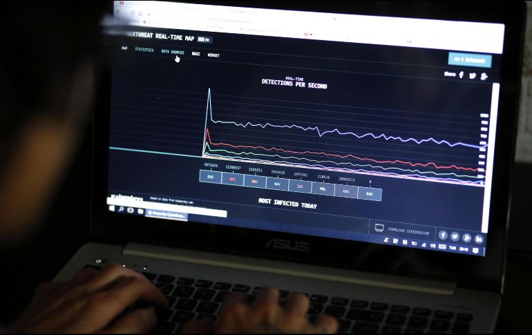 El año pasado, sucedieron una serie de ataques en donde los ciberdelincuentes lograron sustraer 300 millones de pesos. EFE/ARCHIVO