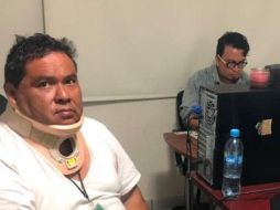 Marcos Miranda mientras declara este jueves en el Ministerio Publico.  FACEBOOK/Noticias a Tiempo