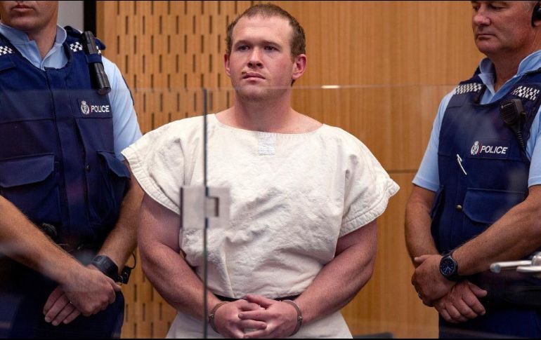 Las evaluaciones psiquiátricas efectuadas en prisión arrojaron que Tarrant era mentalmente apto para ser juzgado. TWITTER/@diaorzee