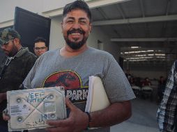 Luego de que en julio del año pasado le robaron la computadora de su camioneta, Mario Ramos la recuperó. EL INFORMADOR/G. Gallo