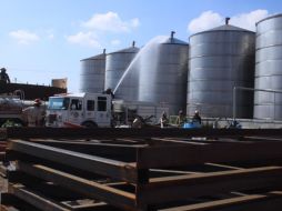 Hasta el momento se desconoce cuál o cuáles fueron las causas por las cuales se inició el incendio. ESPECIAL/ Bomberos de Zapopan