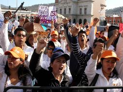 El SNTE indica que en los próximos días se notificará a los secretarios generales de las secciones sindicales del país, para que den el aviso a los maestros cesados. NTX/ ARCHIVO