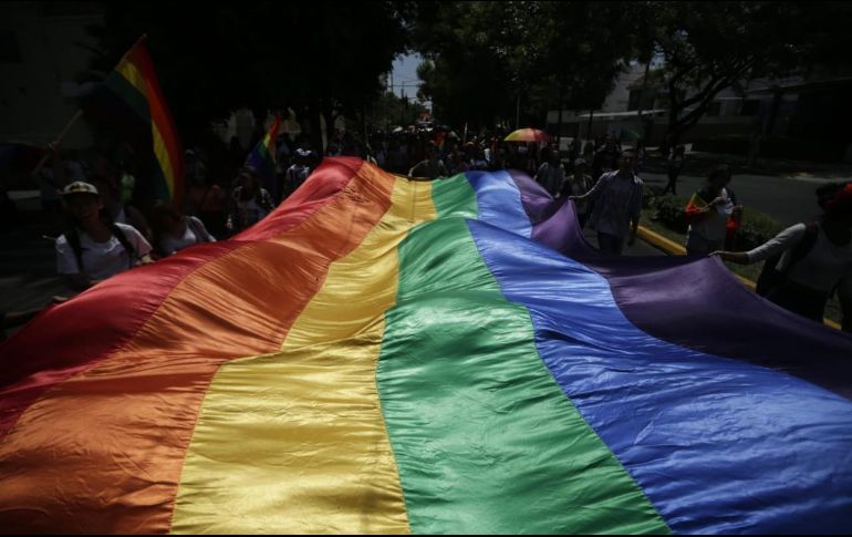 El contingente inició su marcha en la Glorieta Minerva y concluyó en Plaza Liberación. EL INFORMADOR / F. Atilano