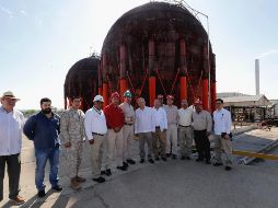 El Presidente Andrés Manuel López Obrador visitó la planta de fertilizantes en la ciudad de Camargo como parte de su visita por Chihuahua. NTX/PRESIDENCIA