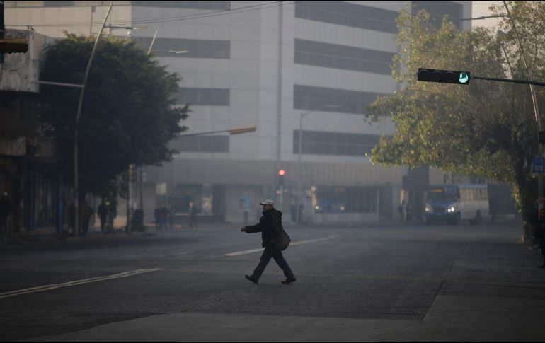 El primer día de 2019 fue el más contaminado en la historia en el Estado.  EL INFORMADOR/F. Atilano