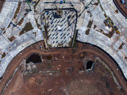 Con estas dos resoluciones, suman ya tres suspensiones definitivas a favor de que se mantengan intactas las obras en el NACIM. AFP / ARCHIVO