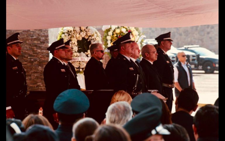 Autoridades del Polígono 6, afirman que Francisco Padilla fue un policía completo y atento a las necesidades del servicio. ESPECIAL/