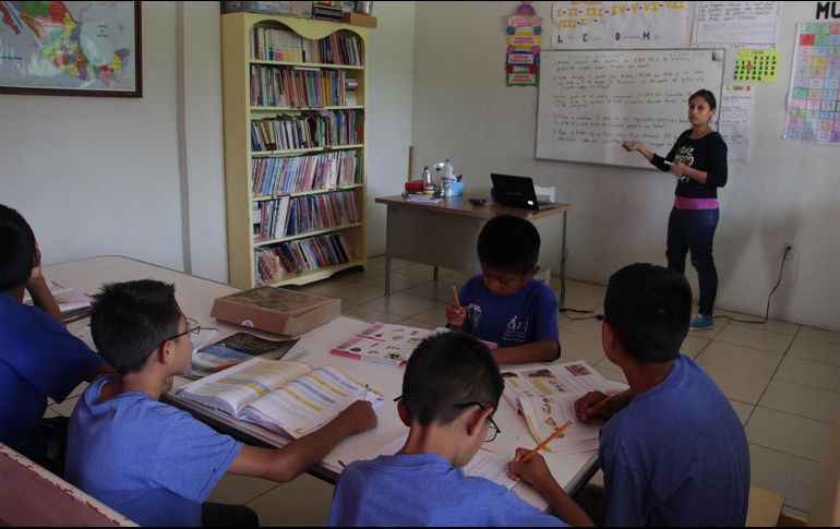 Se integraron al modelo educativo tres cuadernillos para llevar a cabo estas clases.  NTX/ ARCHIVO