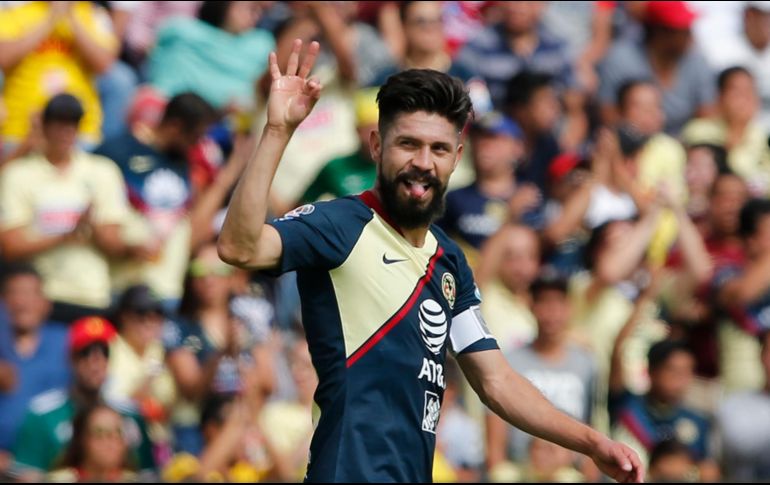 En su mensaje a la afición, Oribe Peralta agradece por los cinco años que estuvo con América. ARCHIVO / IMAGO7