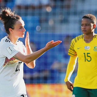 Alemania tritura a las sudafricanas