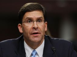 Mark Esper tiene amplia experiencia en el sector privado, se graduó en la Academia Militar de West Point en 1986 y sirvió en el Cuerpo de Infantería. AFP/ARCHIVO