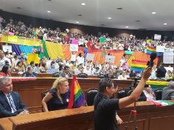 No se aprobó el dictamen de las Comisiones Unidas a favor de la unión legal de personas del mismo sexo; el resultado fue celebrado por grupos religiosos. TWITTER / @congresosinaloa