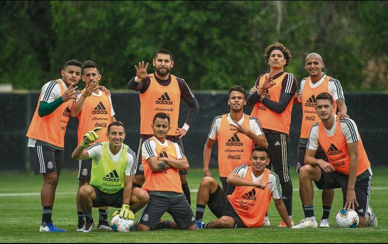El Tri luce de buen humor en la concentración en Colorado, con miras a enfrentar a Canadá. IMAGO7