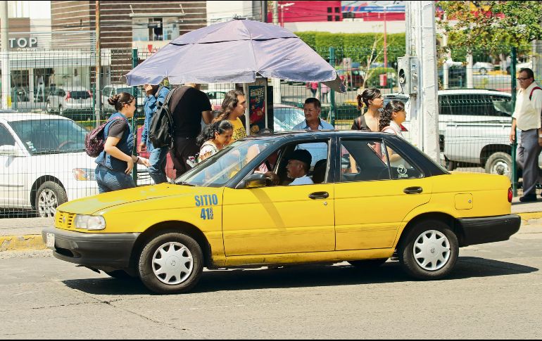 Siete taxistas han sido asesinados en la ciudad en los últimos cuatro meses. EL INFORMADOR/E. Barrera