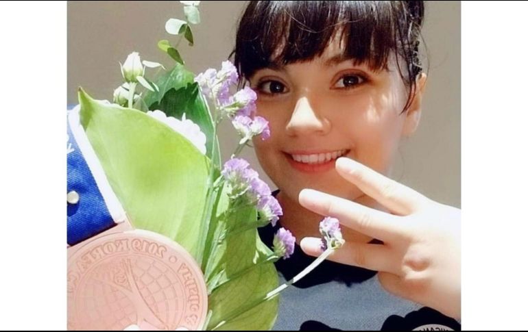 Pese a que la bajacaliforniana quedó fuera de los Juegos Panamericanos de Lima, sigue cosechando logros en otras competencias. TWITTER / @CONADE