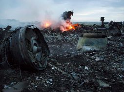 El derribo del avión de Malaysia Airlines en el este de Ucrania en 2014 provocó la muerte de 298 personas. AP/ARCHIVO
