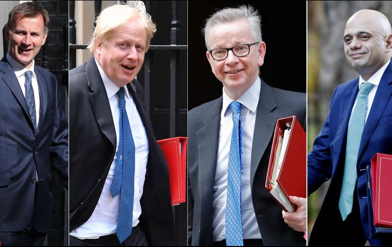 Boris Johnson sumó 143 votos, mientras que Jeremy Hunt obtuvo 54 votos; asimismo, el titular de Medioambiente, Michael Gove, logró 51; y el de Interior, Sajid Javid, 38. AFP