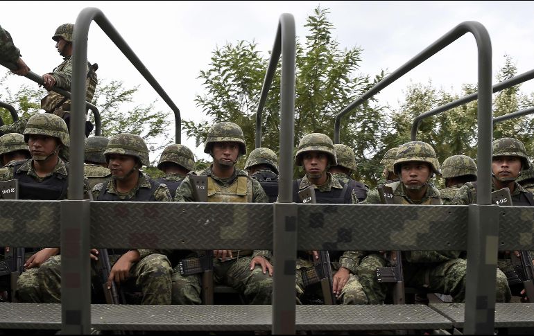 La Sedena y Semar iniciaron rondines en esas regiones acosadas por la delincuencia organizada. EL INFORMADOR / ARCHIVO