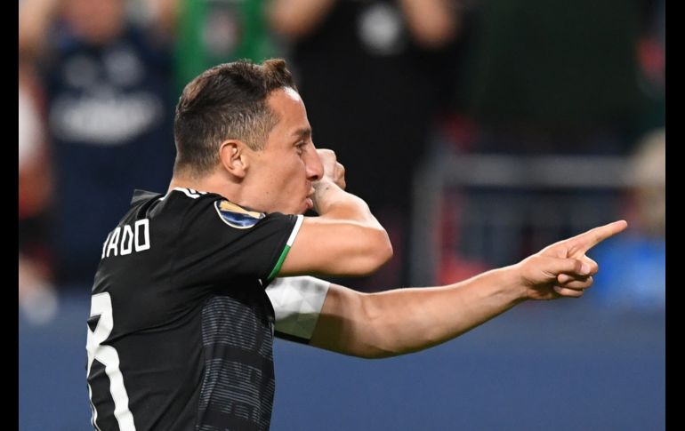Andrés Guardado puso el segundo gol en el marcador. AFP / R. Beck