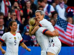 Estados Unidos se impuso a Suecia por 2-0 hoy jueves.  AFP/D. Meyer