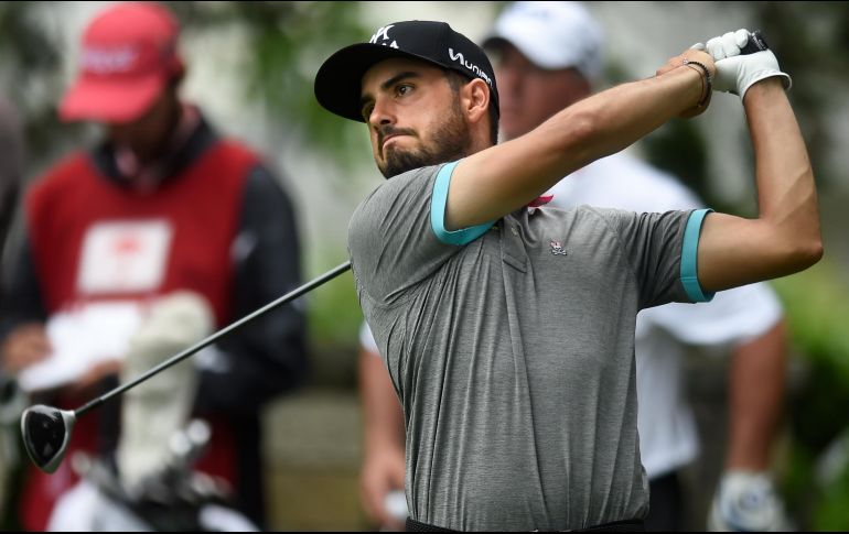 En la primera ronda, el tamaulipeco firmó tarjeta de 64 golpes, seis bajo par. AP/H. Courant