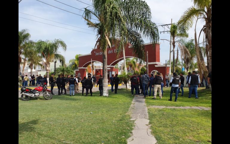 Esta mañana se registró el homicidio en fraccionamiento del Edén en Tlajomulco. EL INFORMADOR/ S. Blanco