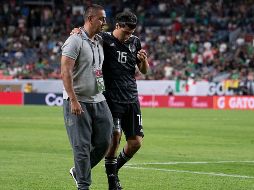 Gutiérrez (#16) se lesionó jugando ante Canadá el pasado miércoles. IMAGO7/ARCHIVO