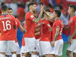 Para la segunda parte los de La Roja al minuto 51 en un remate de Alexis Sánchez pusieron marcador final del encuentro. AFP / R. Arboleda