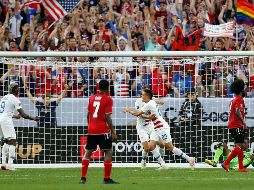 Los estadounidenses llegan a seis unidades para ocupar el primer sitio del Grupo D. AFP/K. Irwin