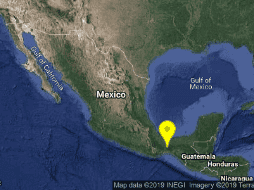El epicentro del sismo se localizó 45 kilómetros al noreste de Matías Romero. TWITTER / @SismologicoMX