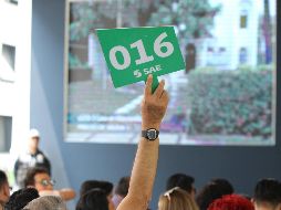 Nueve inmuebles fueron vendidos durante la subasta en Los Pinos, en Ciudad de México. EFE/M. Guzmán