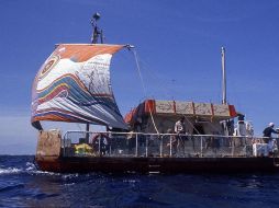 11 personas en un viaje transatlántico de 101 días de duración, en un experimento sobre la violencia, la agresión y la atracción sexual, en 1973. CORTESÍA DE FASAD