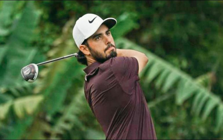 Con el resultado de ayer, Abraham Ancer consiguió por tercera ocasión terminar entre los 10 mejores. EFE