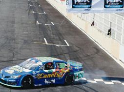 Rubén García Mateos ha ganado tres de las cinco fechas del año. @nascarpeakmx