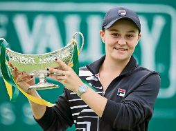 Barty se coronó en Birmingham. AP