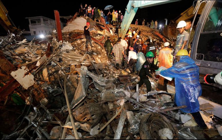 Hay cuatro involucrados en la construcción detenidos.  EFE