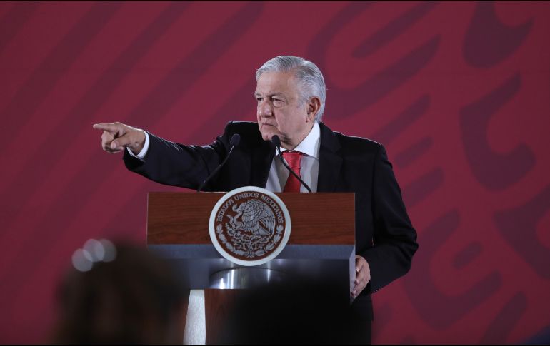 López Obrador dará a conocer la información sobre la producción petrolera el próximo jueves. EFE / S. Gutiérrez