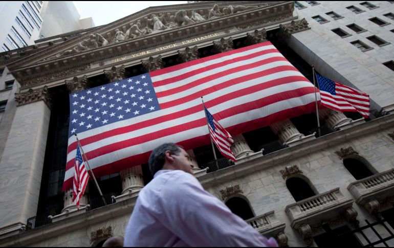 El NYSE Composite también cede 11.96 puntos (-0.09 por ciento) al ubicarse en 13 mil 008.02 unidades. AP / ARCHIVO