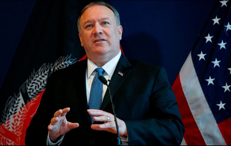 La visita de Pompeo ocurre días antes de que una delegación estadounidense se reúna con los talibanes en Catar. AP/J. Martin
