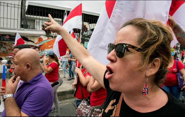 Indican que la intervención de la policía permitió controlar la situación sin que se registraran heridos o detenidos. AFP/STR