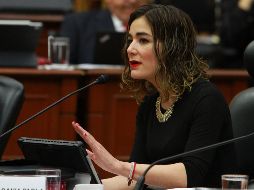 La consejera electoral Dania Paola Ravel lamentó que las faltas se hayan calificado como conductas culposas en lugar de dolosas. NOTIMEX/F. Estrada