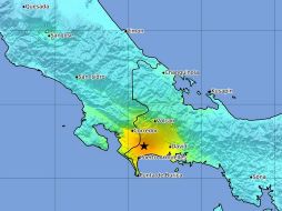 El sismo se sintió con fuerza en San José. No se ha informado de víctimas mortales ni de pérdidas materiales. EFE/ Servicio Geológico De Estados Unidos