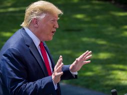 Trump aseguró que está 