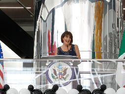 La celebración presidida por Robin Matthewman se llevó a cabo en el Conjunto Santander de Artes Escénicas de la Universidad de Guadalajara en donde hubo un cóctel al que asistieron alrededor de 600 personas.  EL INFORMADOR/ A. Camacho