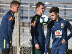 Philippe Coutinho será uno de los elementos importantes de Brasil hoy ante Paraguay. AFP / R. Arboleda
