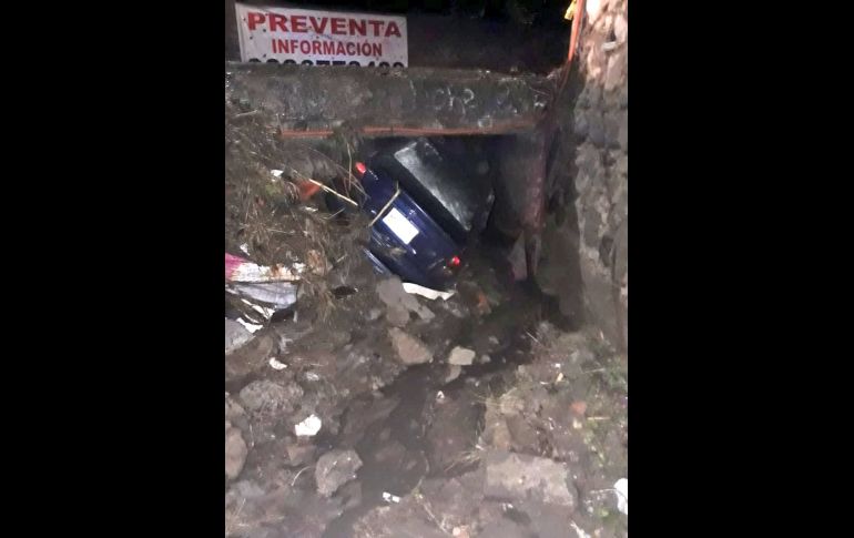 Al momento se realiza la limpieza y saneamiento de las casas afectadas por la lluvia. ESPECIAL/ Protección Civil Zapopan