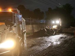 Al momento se realiza la limpieza y saneamiento de las casas afectadas por la lluvia. ESPECIAL/ Protección Civil Zapopan
