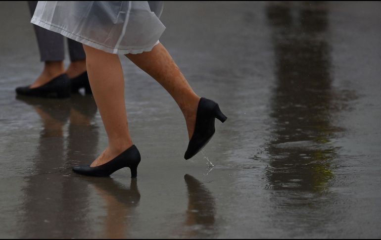 Desde este jueves, autoridades japonesas han recibido a los líderes de las economías más importantes del mundo entre lluvias y fuertes vientos. AFP / C. Triballeau